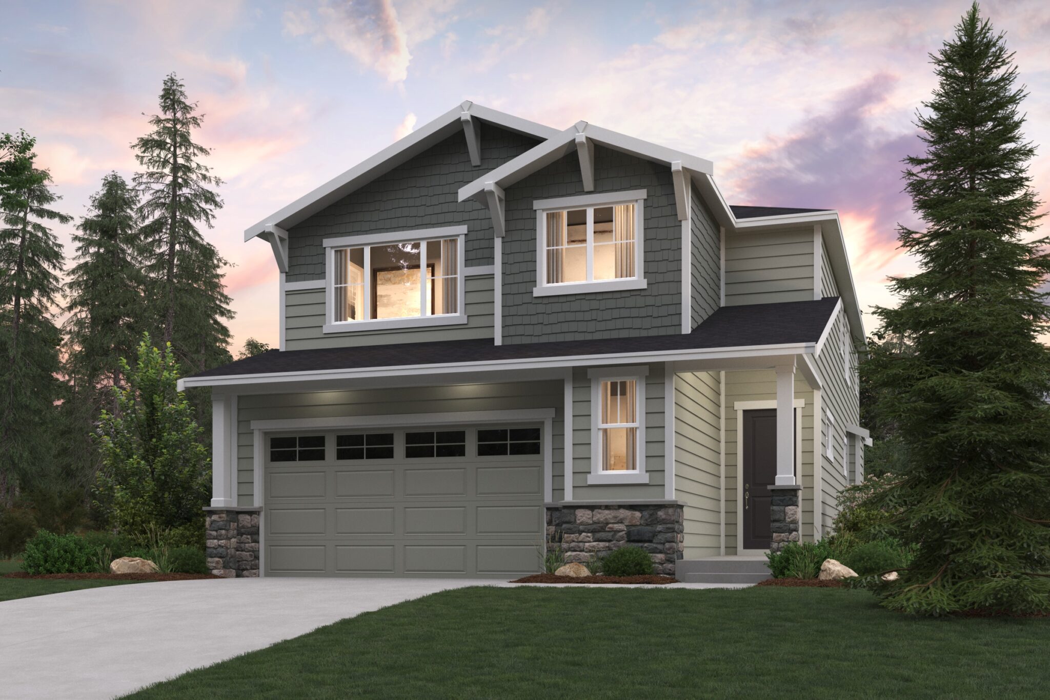 new home rendering in port orchard