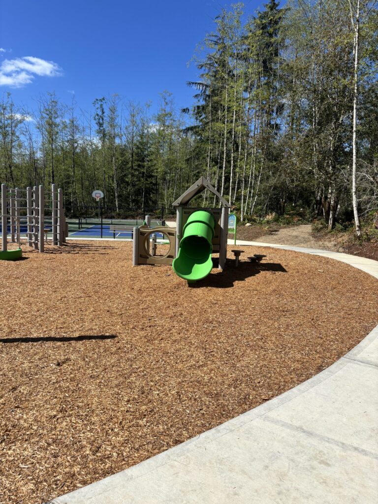 image of park with a slide