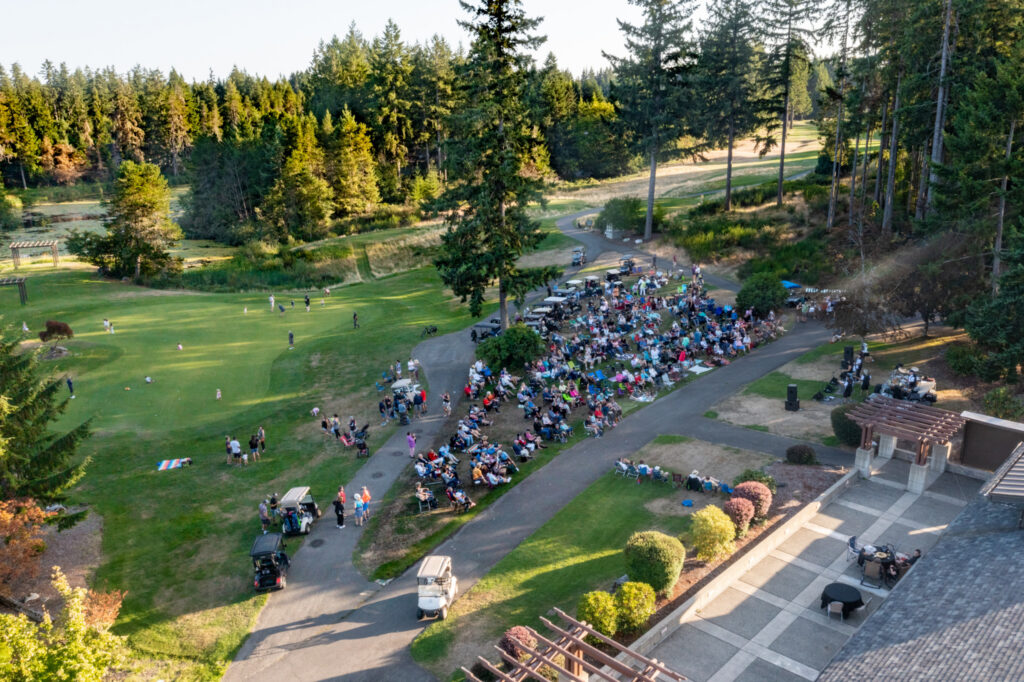 Concert on the McCormick Woods Golf Course in McCormick